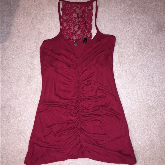BKE Tops - BKE Boutique red sexy top M